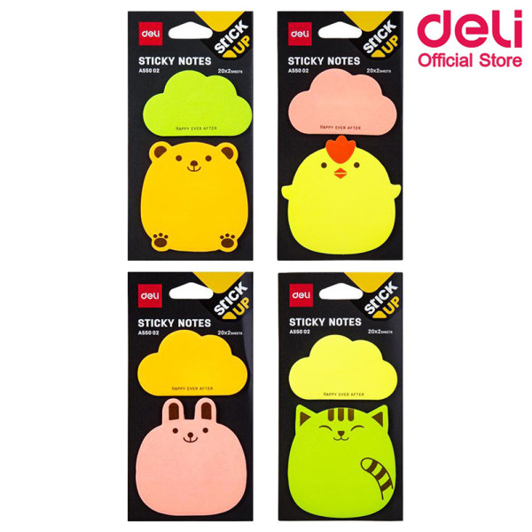 Giấy nhớ hình thú A55002 (Deli)